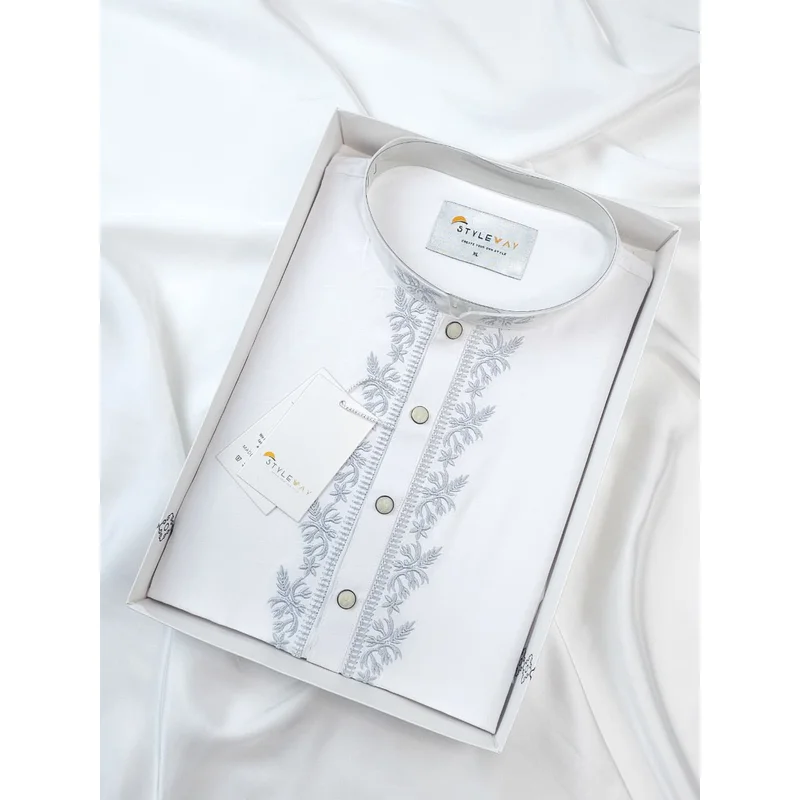 Regular Embroidered-Panjabi Style